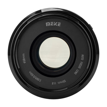 Meike 50mm f/1.8 FF STM auto focusing full frame AF lens for Sony E mount Nikon Z Leica TL SL